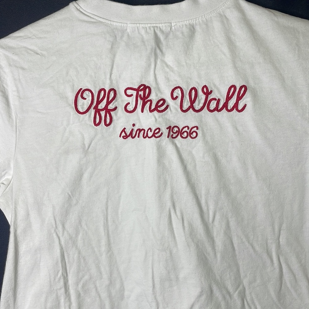 Vans tshirt crop
